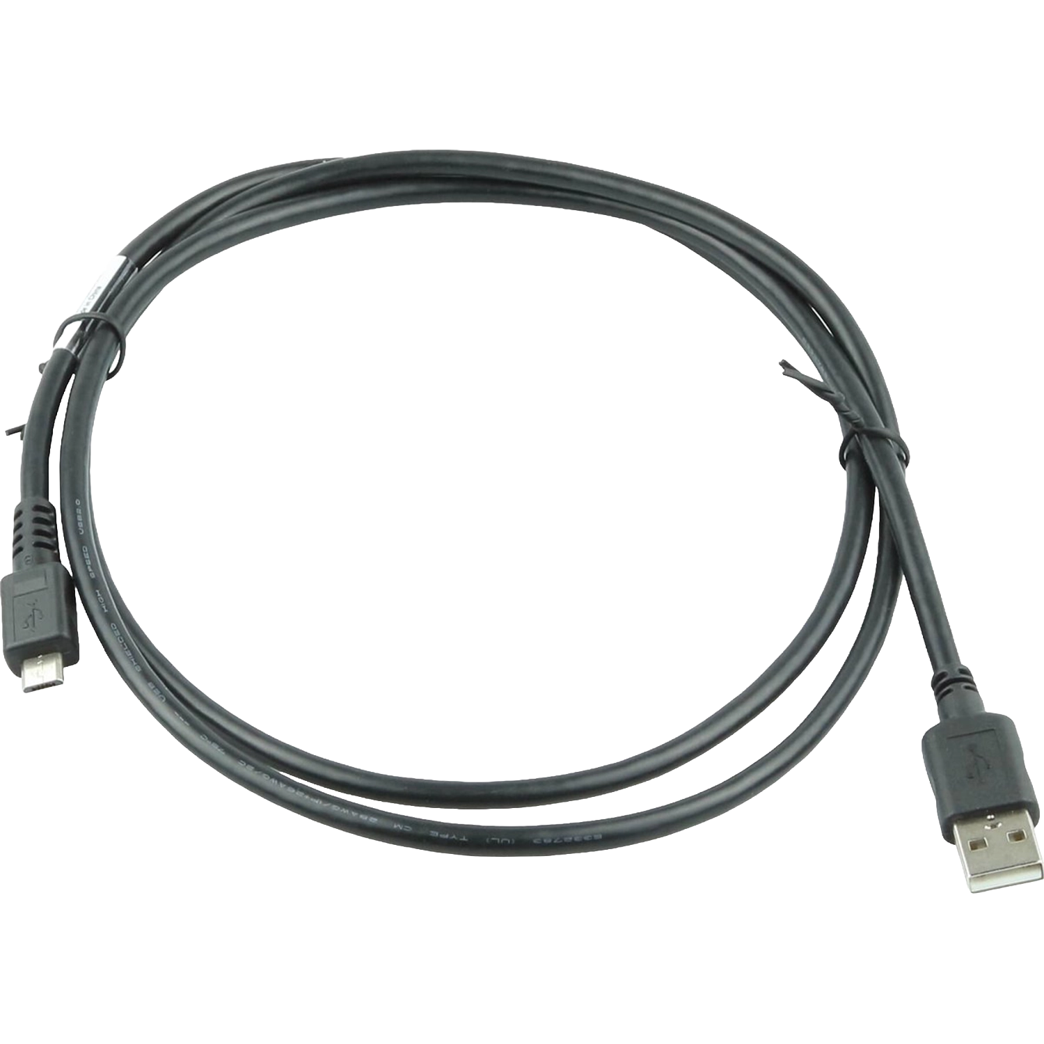 Zebra Micro-USB kabel - 1.2 m - Zwart - 25-124330-01R